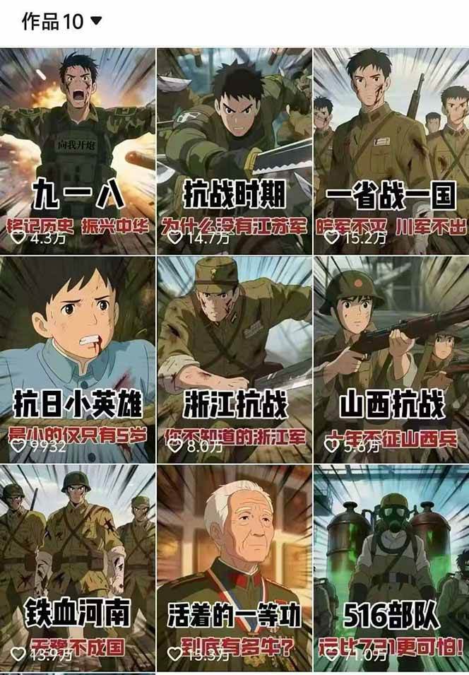 图片[2]-动漫历史类视频制作全流程，学文案撰写、分镜提示词，掌握动漫图生成+抠图配音剪辑-轻网创